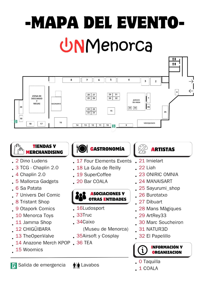 Plano OnMenorca