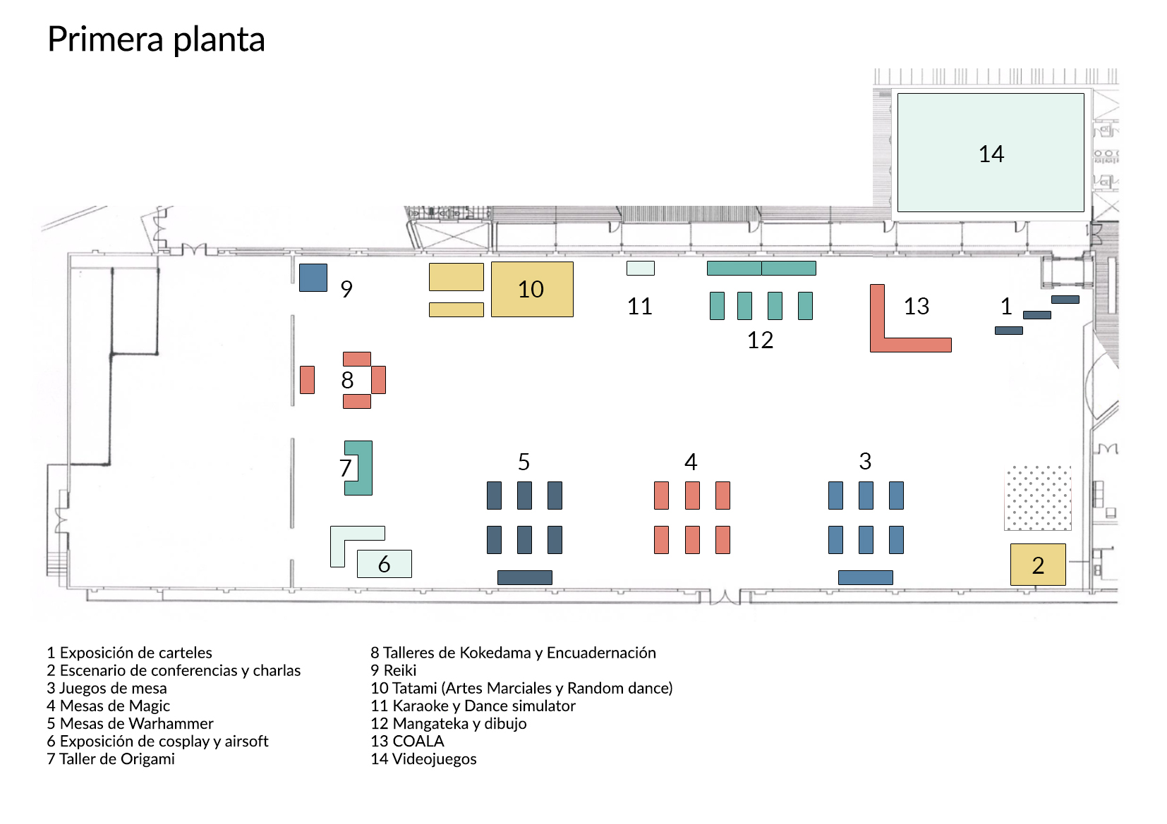 Plano primera planta JapÓN